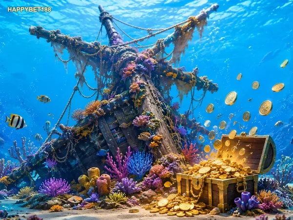 Tampilan Fierce Fishing dengan arena laut dan target ikan